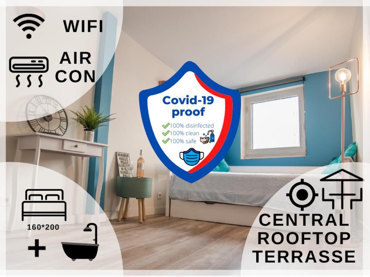 Aventure Avignonnaise - Rooftop Terrasse - Intramuros - City Center Ngoại thất bức ảnh